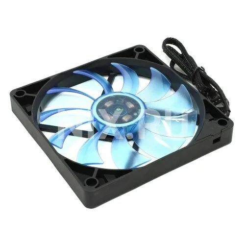 Вентилятор 120x120x15 GELID 120x120x15.8 мм Slim 12 PL LED Синий PWM 1600 об/мин 25 дБ HB FN-FW12-SLIMBPL-16