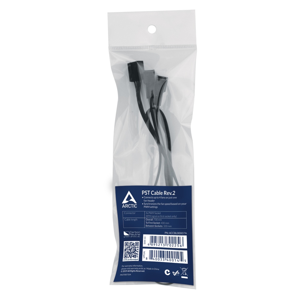 Разветвитель Arctic Splitter Cable to 4-x PWM Fan ACCBL00007A