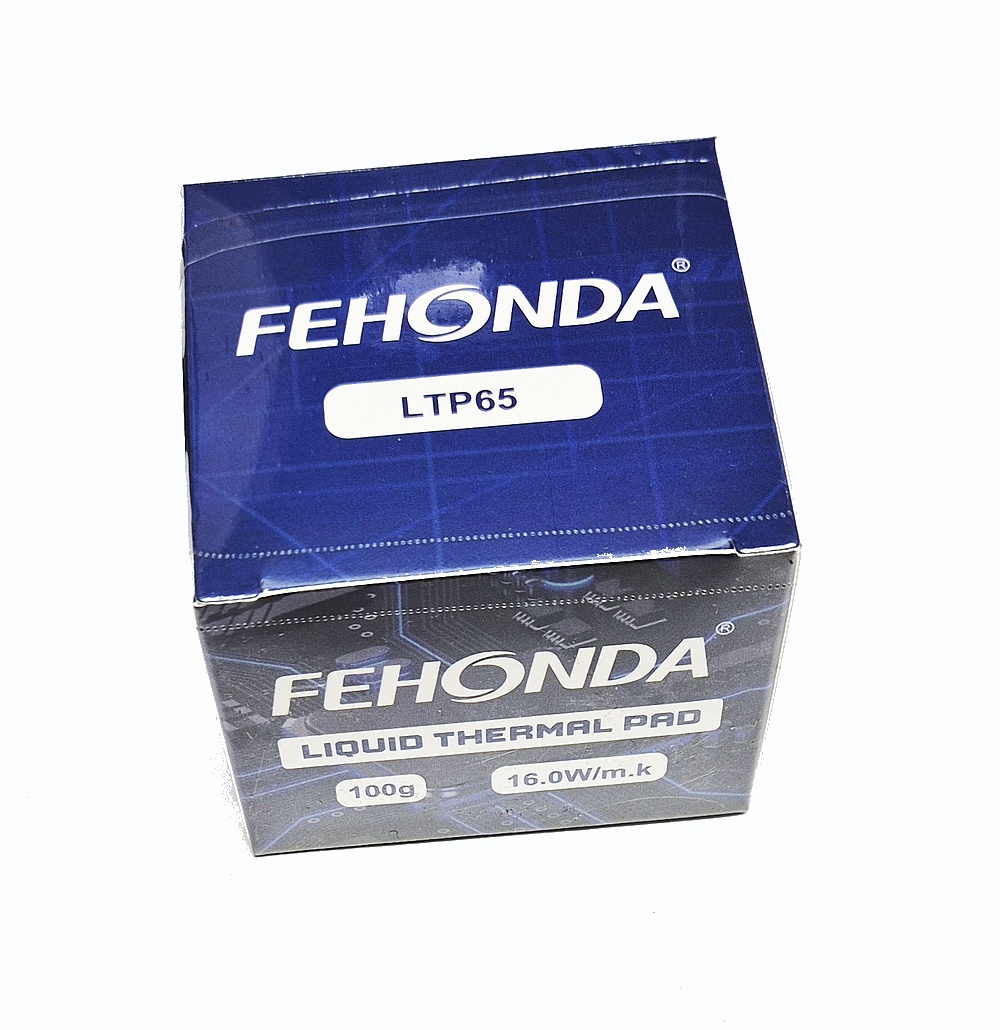 Термопрокладка Fehonda Жидкая LTP65 Liquid Thermal Pad 16W, 100 грамм, 16 Вт(м·K), -40/180C