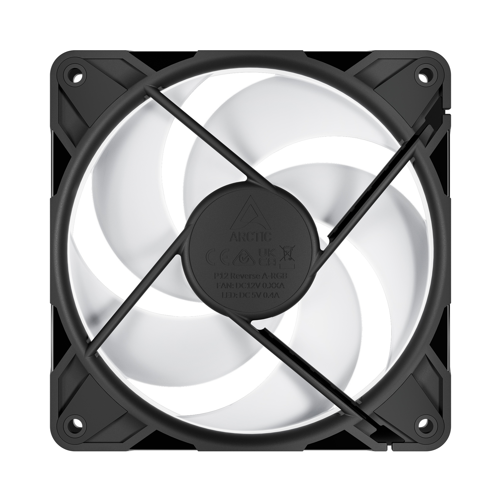Вентилятор 120x120x27 Arctic P12 Pro Reverse 3 шт ARGB PWM 3000 об/мин 25 дБ FDB ACFAN00333A
