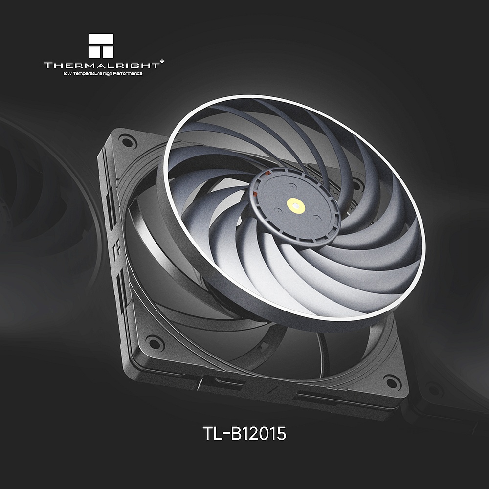 Вентилятор 120x120x15 Thermalright TL-B12015 PWM 2150 об/мин 25 дБ