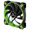 Вентилятор 120x120x27 Arctic BioniX F120 PWM PST, 200-1800rpm, 0.20A, (зеленый), ACFAN00083A